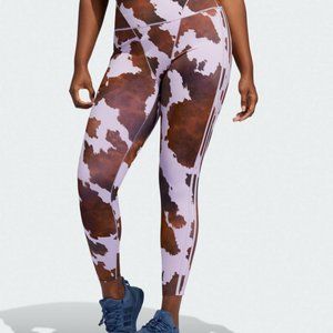 Adidas Originals Women's Ivy Park Cow Print Tight H65407